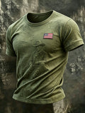 Vintage American Western-Style Men's T-Shirt