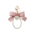Bowknot Pearl Phone Charm