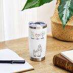 Peace Love Jesus Christian 20OZ Tumbler