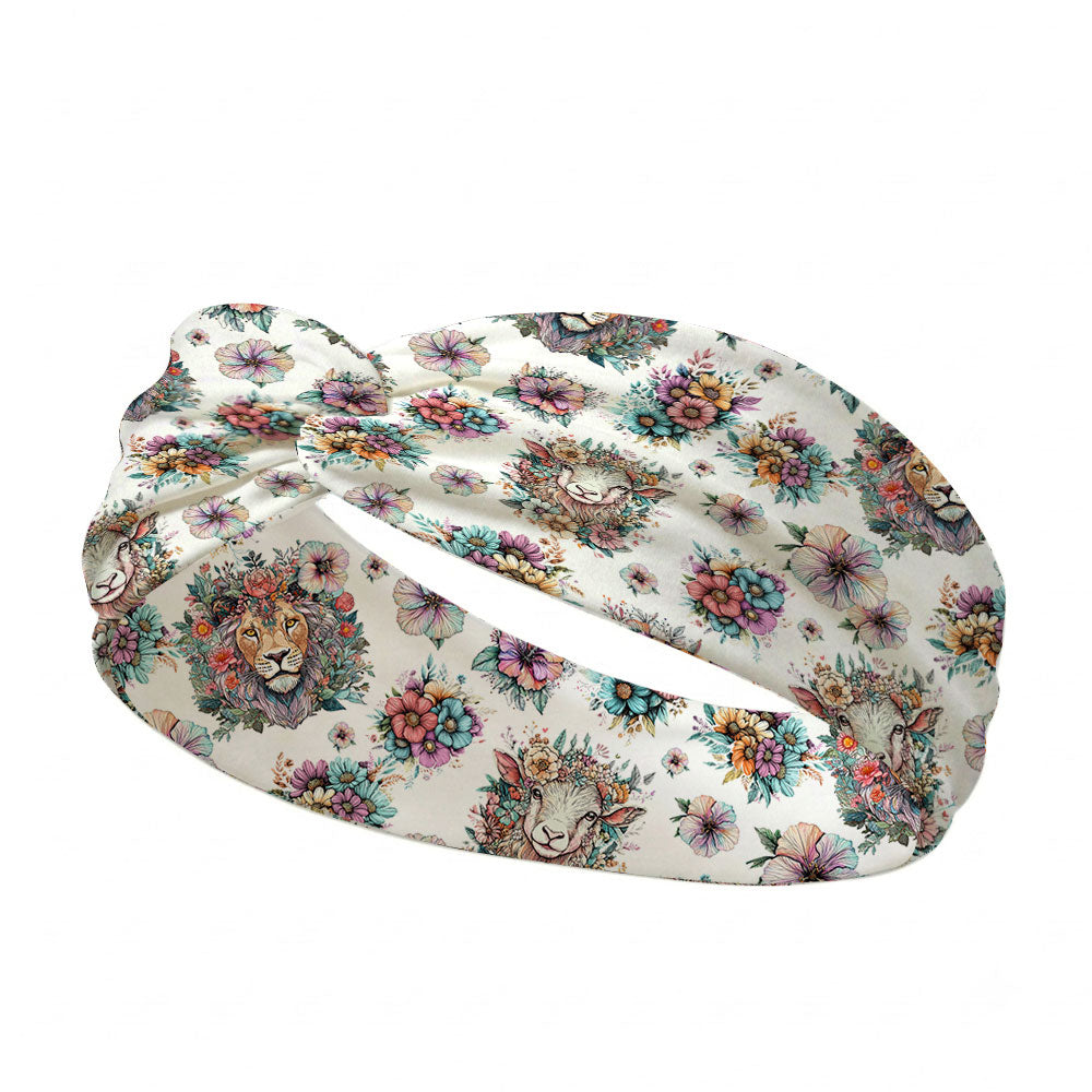 Daughter Of The King Christian Seamless Wide Headband