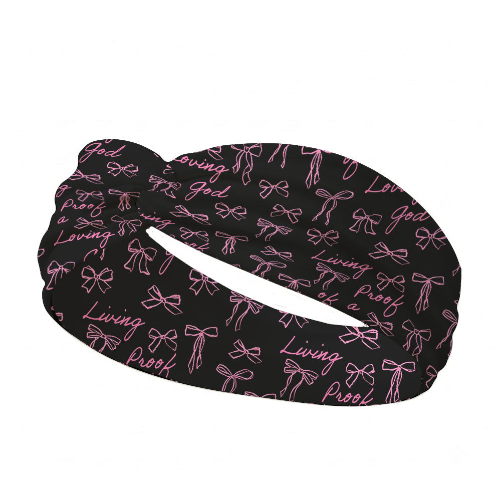 Living Proof Of A Loving God Christian Seamless Wide Headband