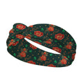 Retro Flower Christian Seamless Wide Headband