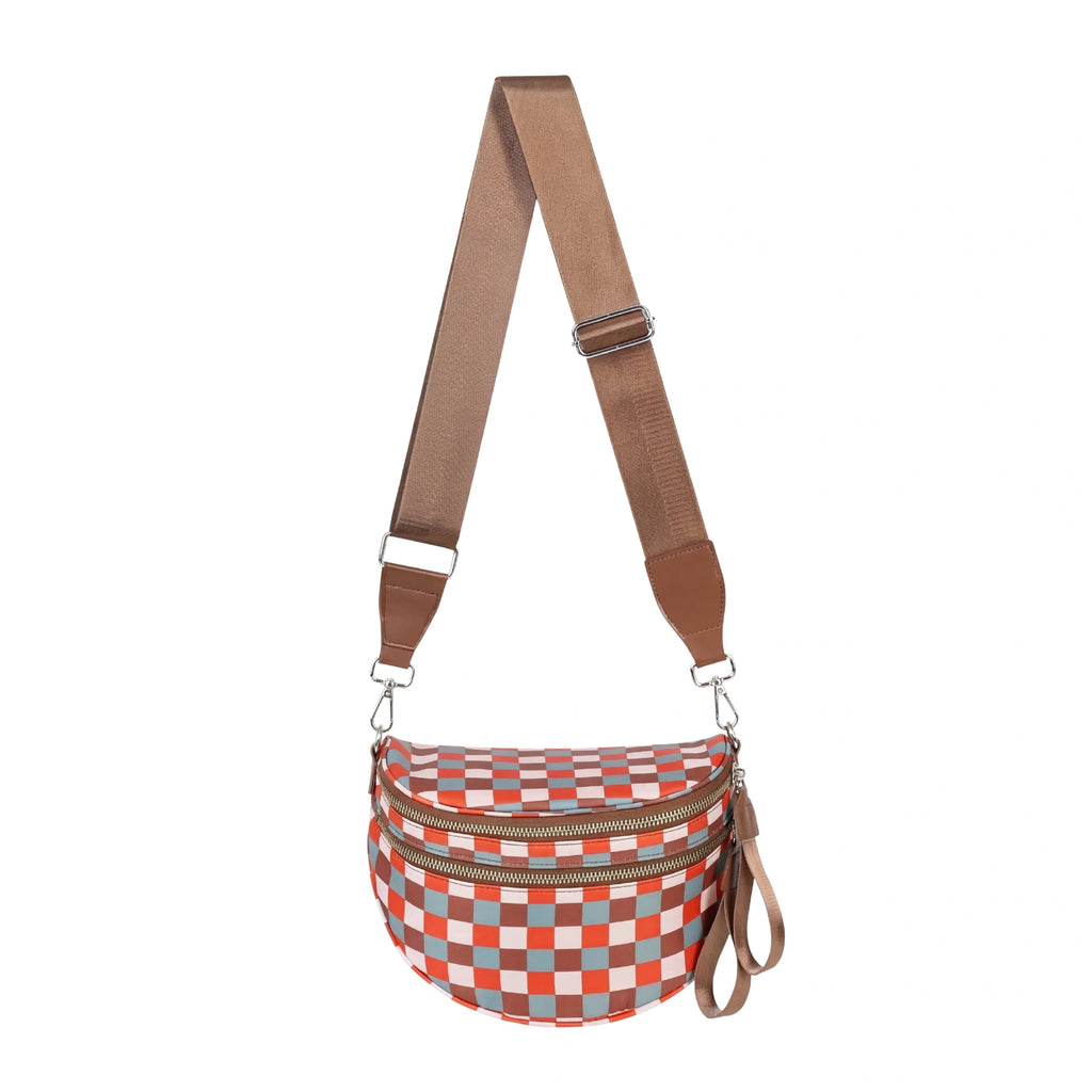 GoFree - The Roomiest Bum Bag (Silver Hardware)