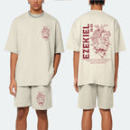 I Will Give You A New Heart And Put A New Christian Washed T-Shirt & Shorts