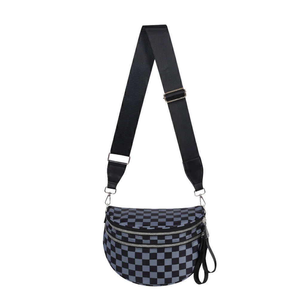 GoFree - The Roomiest Bum Bag (Silver Hardware)