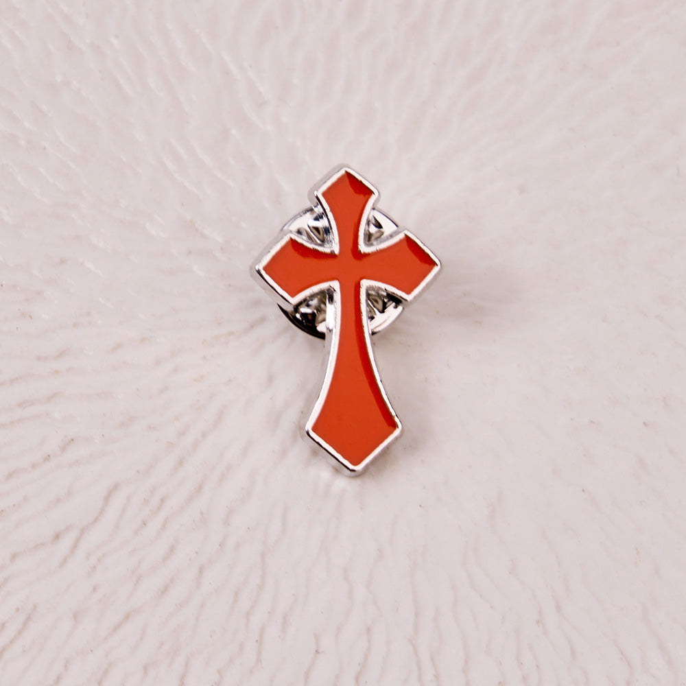 Cross Christian Enamel Pin