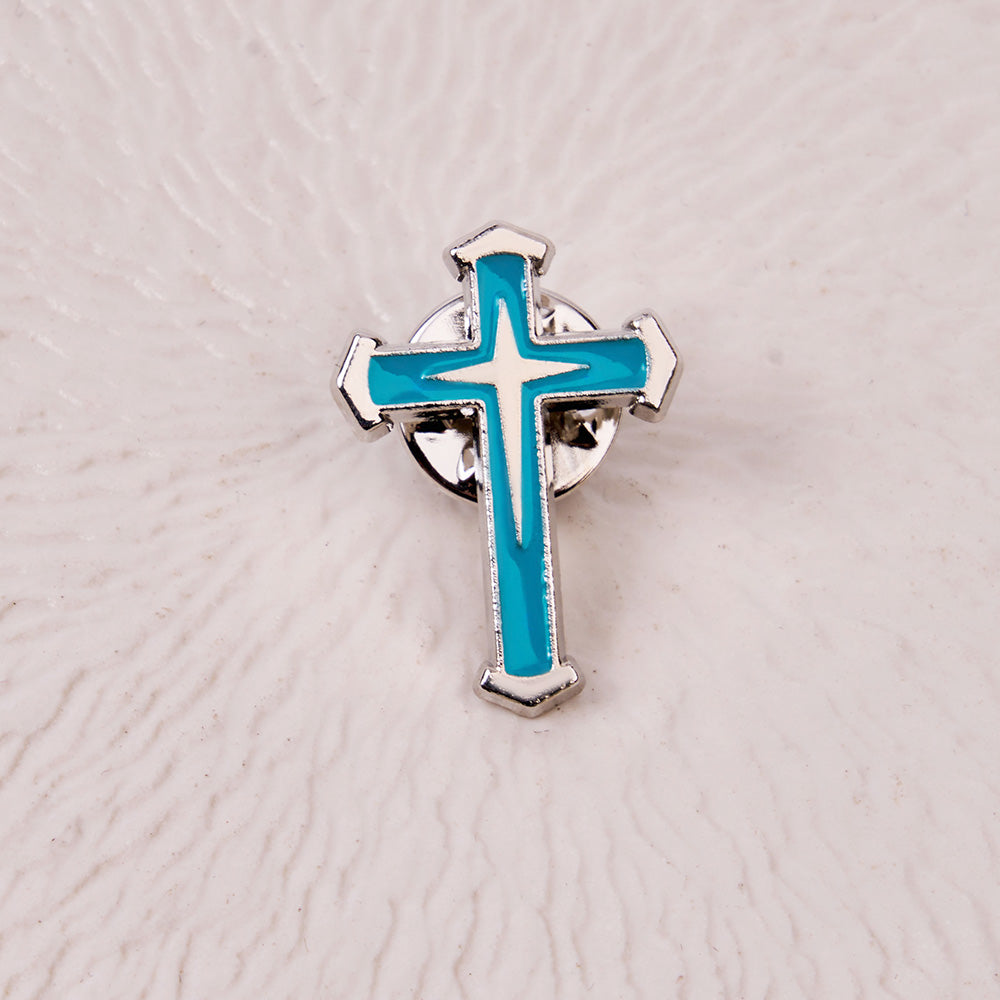 Cross Christian Enamel Pin