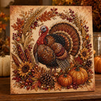 🍂 LAST DAY 49% OFF – Premium 3D Pearl Autumn & Thanksgiving Diamond Painting Art Kit  🍁🦃💎
