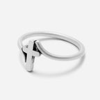 Simple Christian 925 Sterling Silver Ring