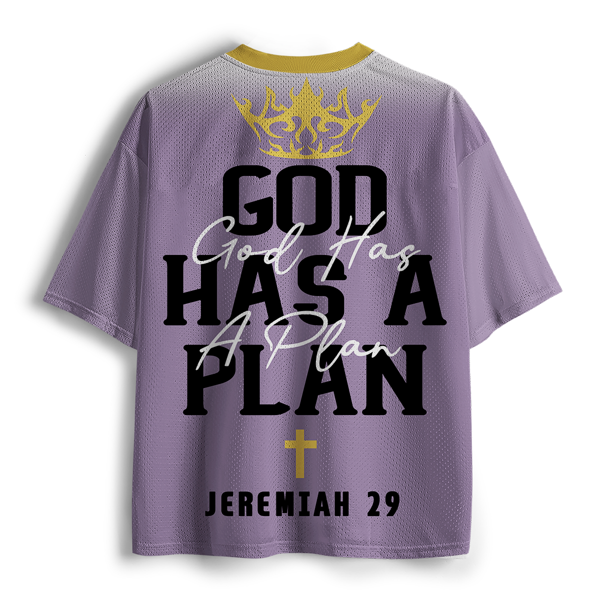 God Has A Plan Christian Mesh Jersey
