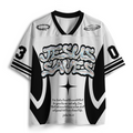 Jesus Saves Christian Mesh Jersey