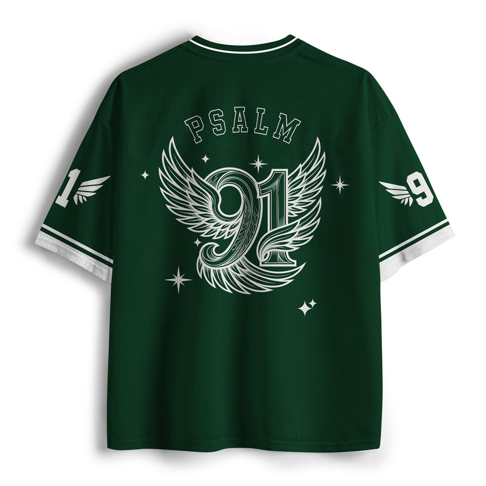 Under His Wings Christian Mesh Jersey