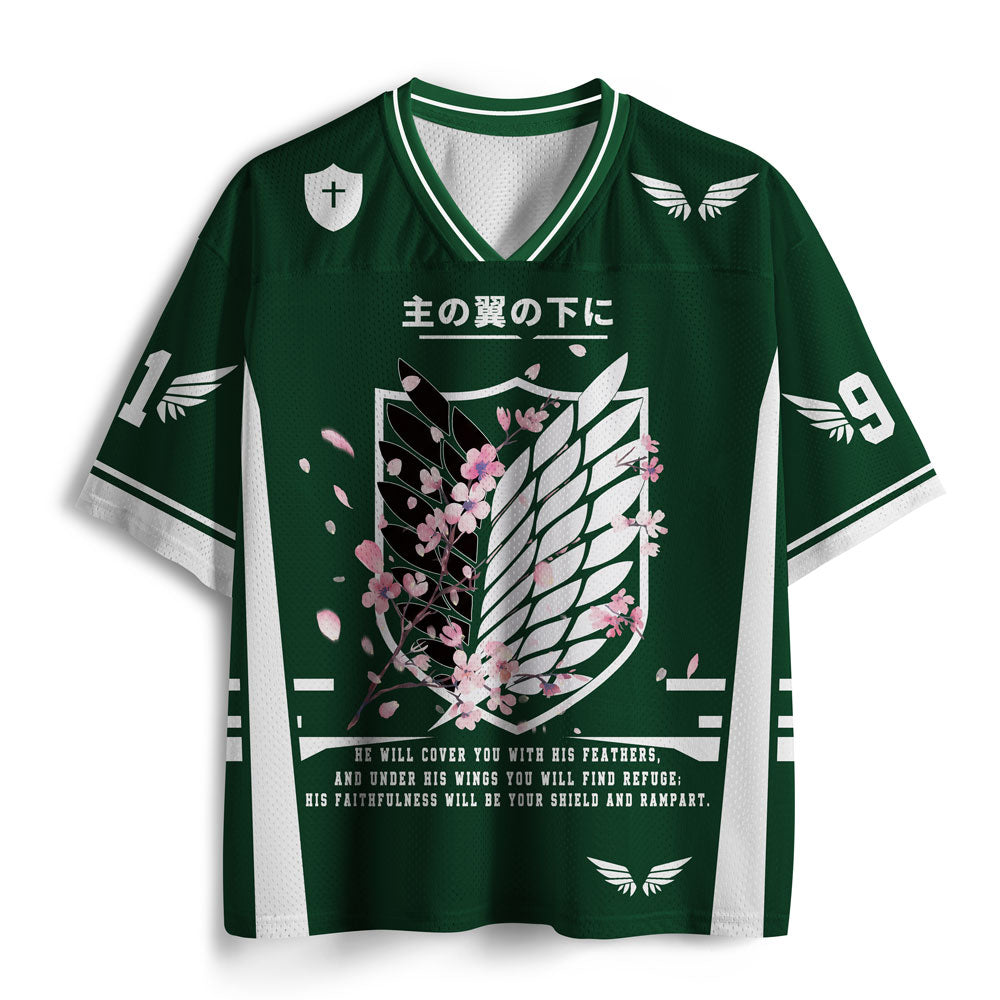 Under His Wings Christian Mesh Jersey