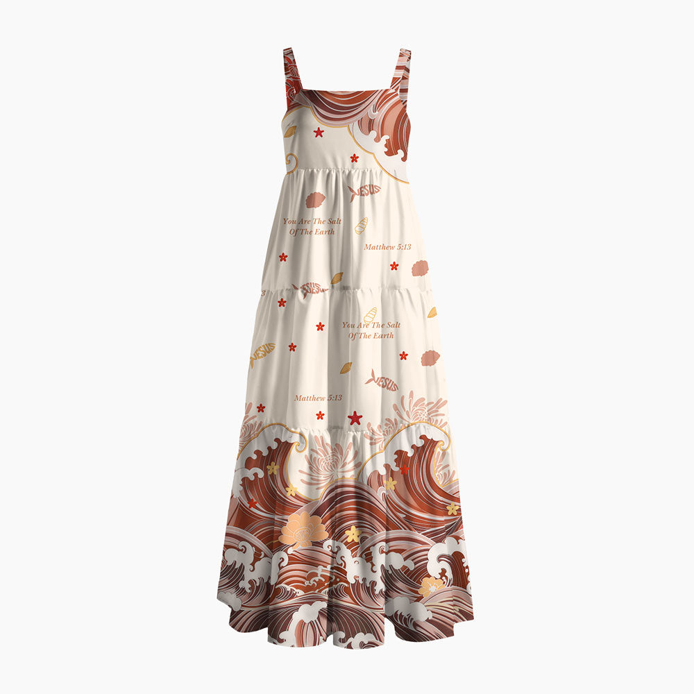 You Are The Salt Of The Earth Christian Maxi Dress