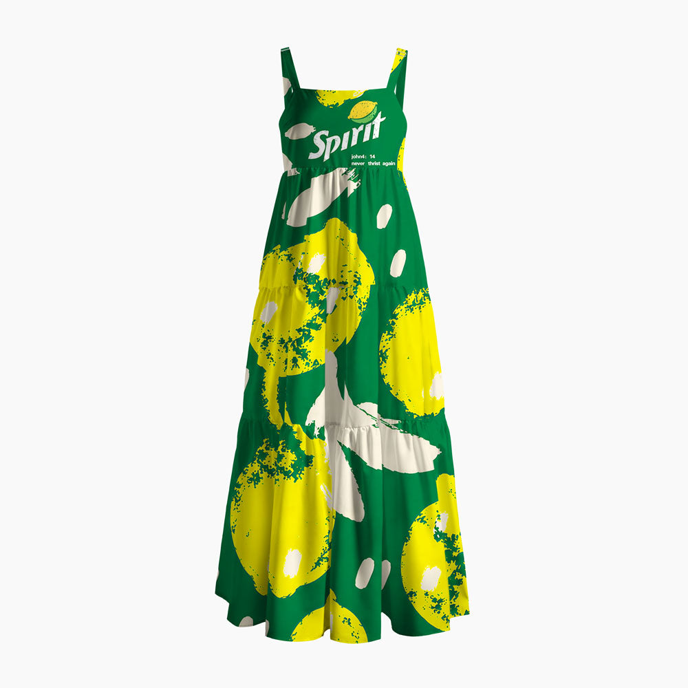 Spirit  Never Thirst Again Christian Maxi Dress
