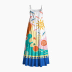 He Called Me To Fish Christian Maxi Dress