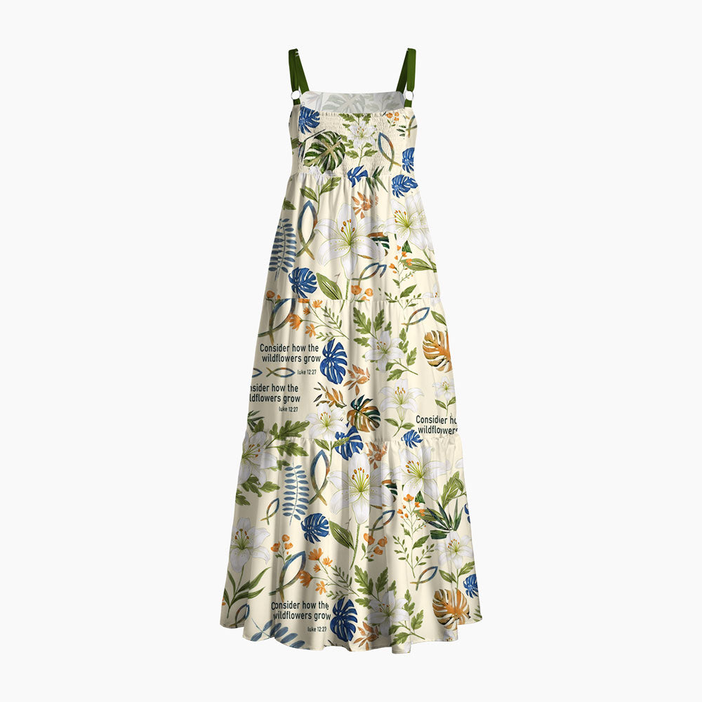 Consider How The Wildflowers Christian Maxi Dress