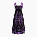 Be Not Afraid  Chrisitan Tie Shoulder Maxi Dress