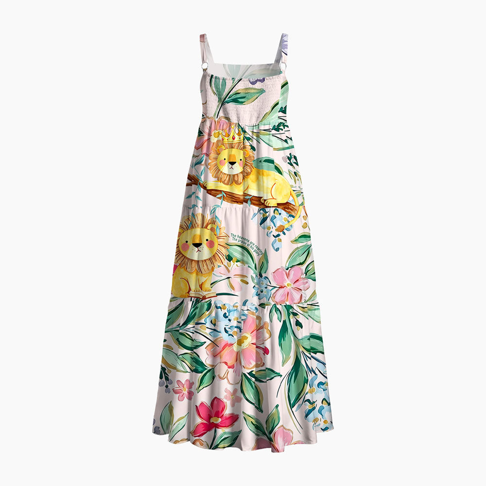 The Heavens Are Roaring Christian Maxi Dress