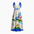 The Way The Truth And The Life Chrisitan Tie Shoulder Maxi Dress