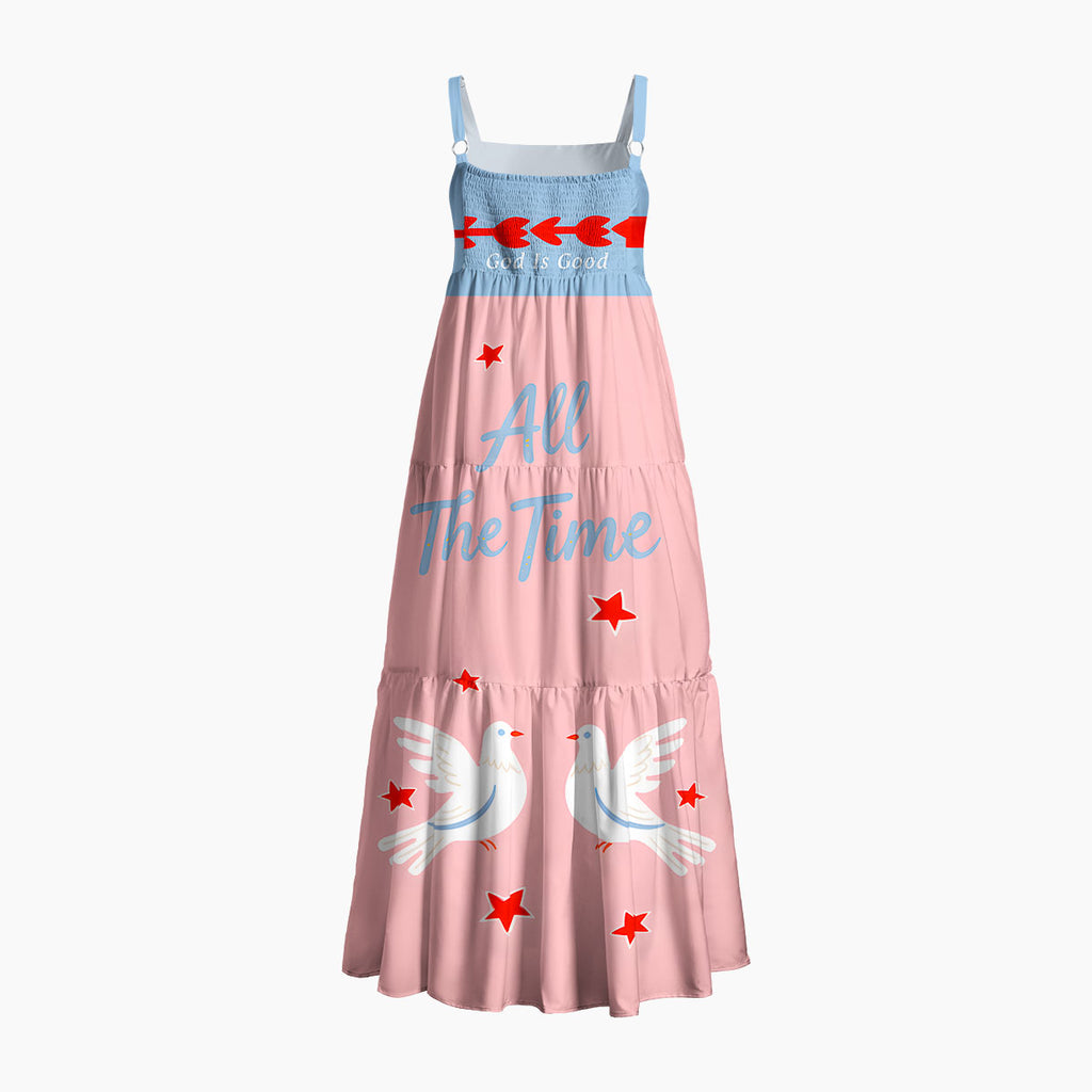 God Is Good All The Time Christian Maxi Dress