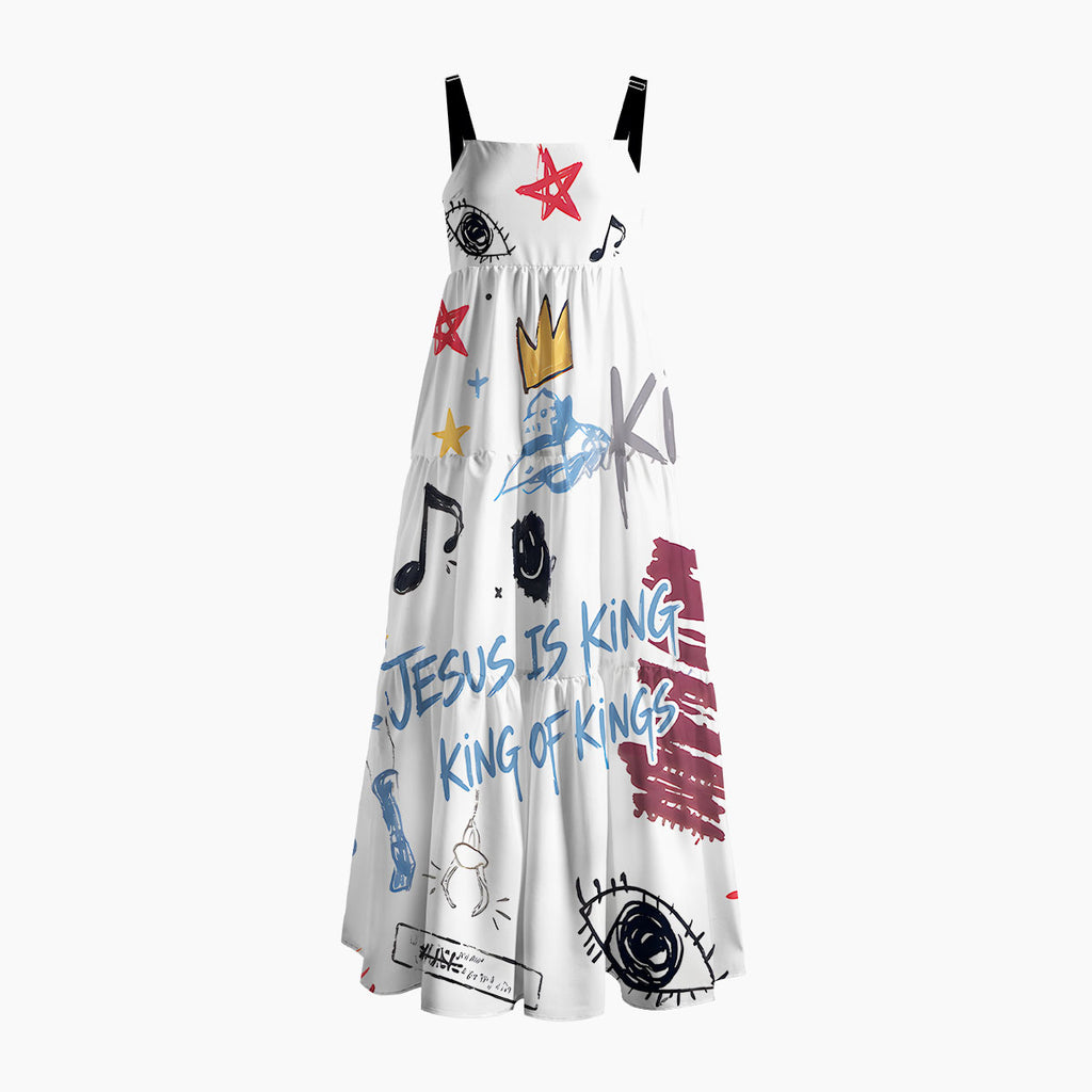 Jesus Is King Christian Maxi Dress