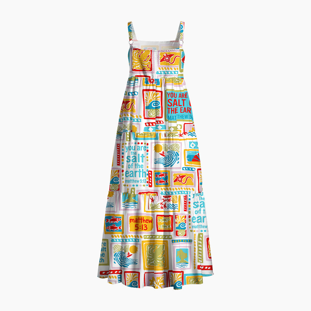 You Are The Salt Of The Earth Christian Maxi Dress