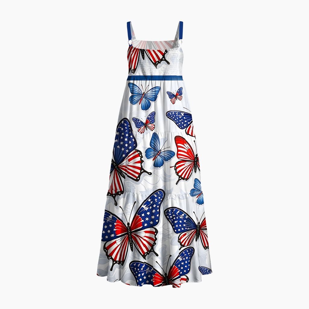 One Nation Under God Christian Maxi Dress