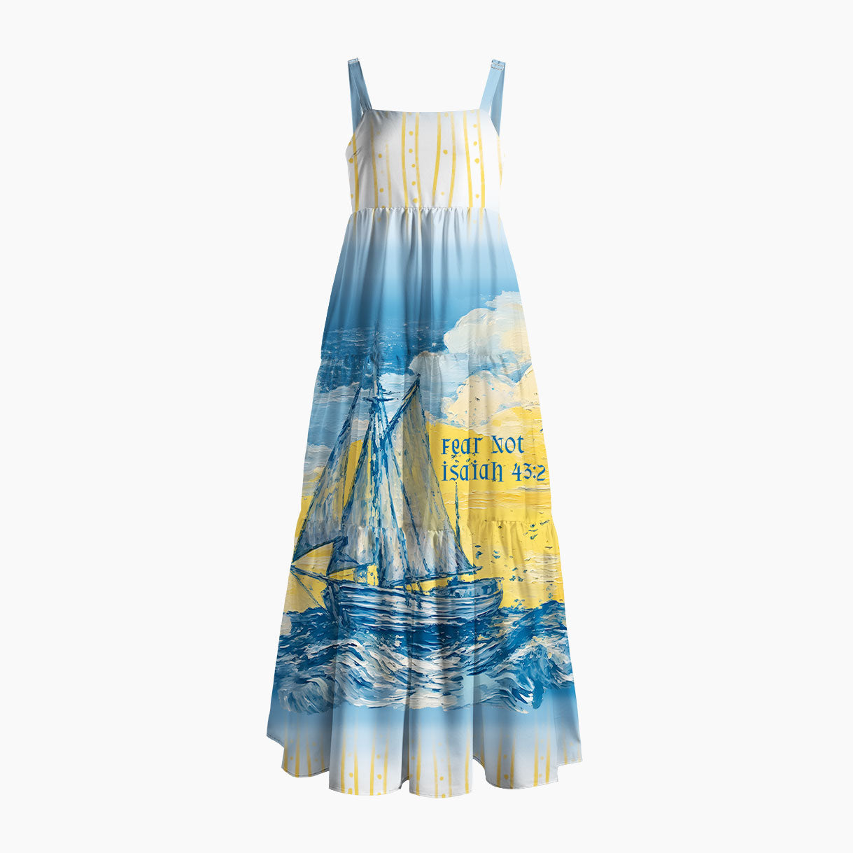 Fear Not Christian Maxi Dress