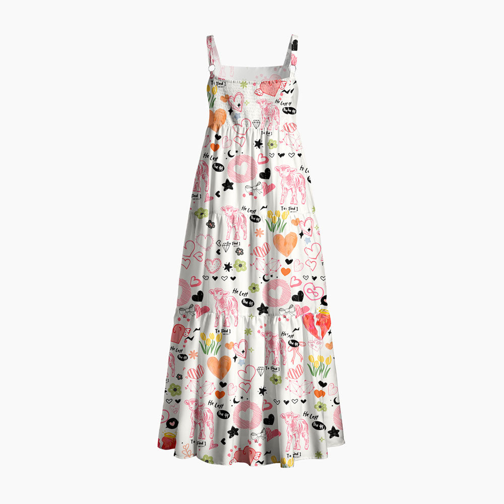 He Left The 99 To Find 1 Christian Maxi Dress