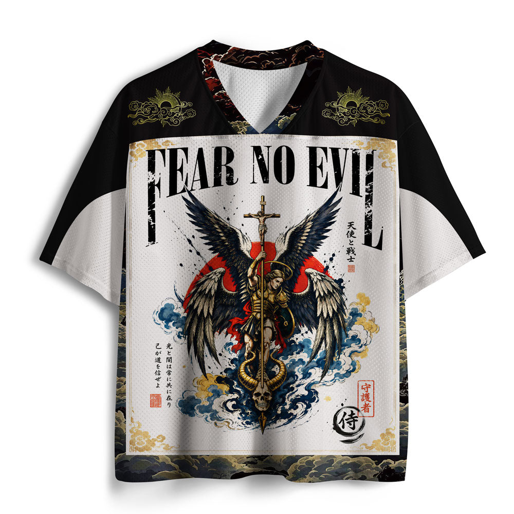 Fear No Evil Christian Mesh Jersey