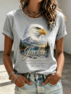 Women's Animal Print Casual Top