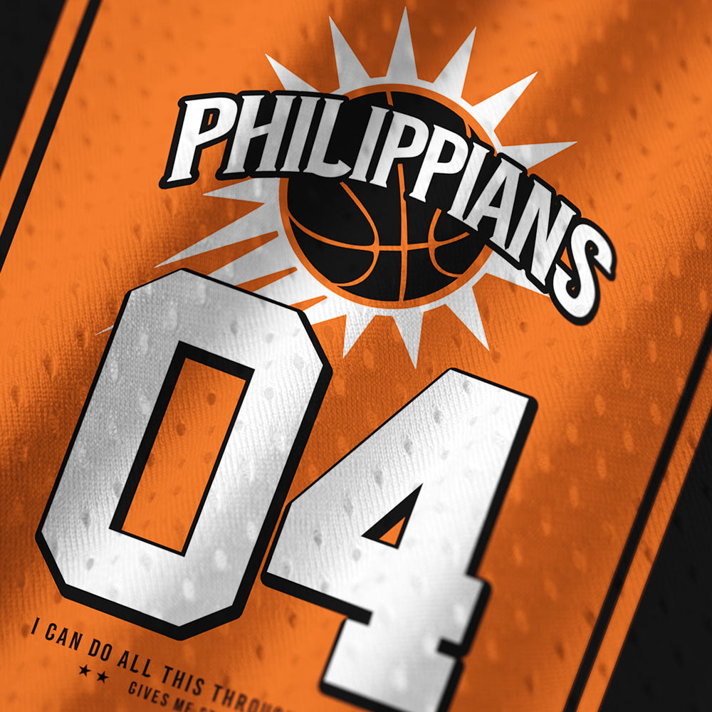 I Can Do All This Through Him Christian Mesh Jersey Tank Top