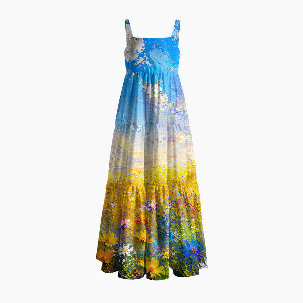 I Am With You Christian Maxi Dress