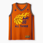 I Can Do All Things Christian Mesh Jersey Tank Top