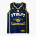 Be Strong Christian Mesh Jersey Tank Top