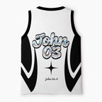Jesus Saves Christian Mesh Jersey Tank Top