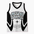 Jesus Saves Christian Mesh Jersey Tank Top