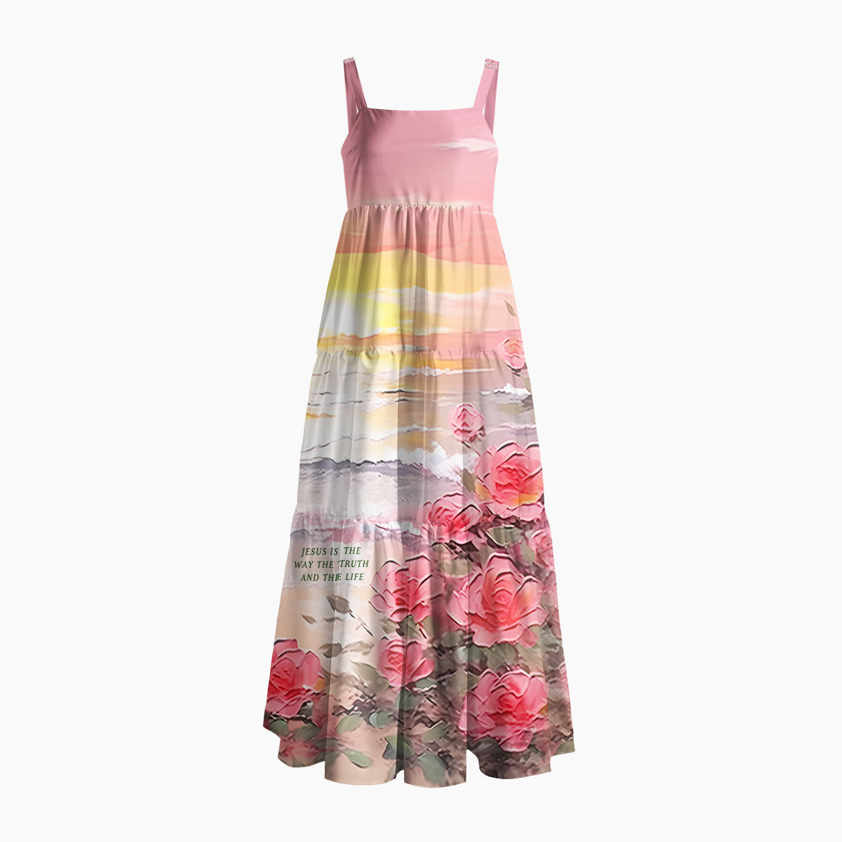 Jesus The Way The Truth The Life Christian Maxi Dress