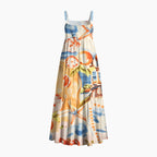 The Sea Is His Christian Maxi Dress