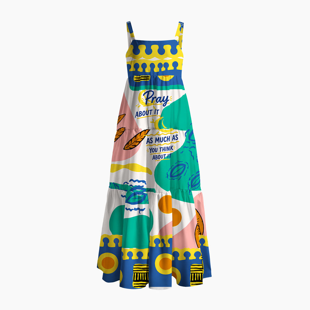 Pray About It Christian Maxi Dress