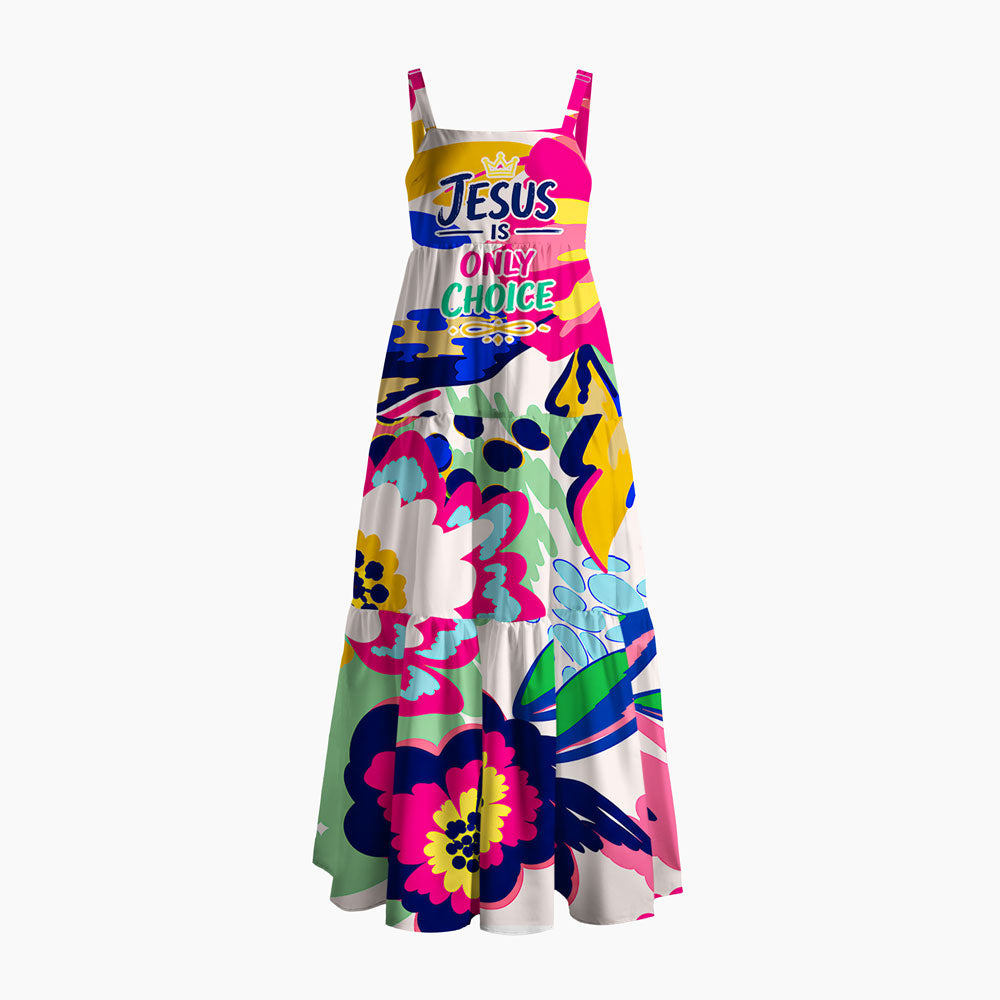 Jesus Is Only Choice Christian Maxi Dress