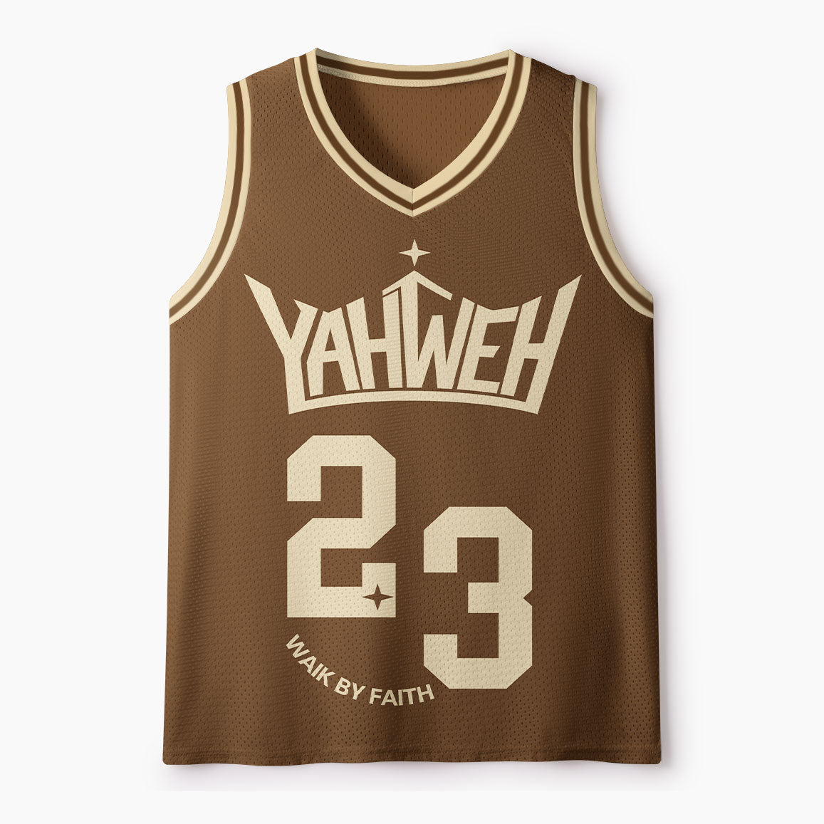 YAHWEH 23 Christian Mesh Jersey Tank Top
