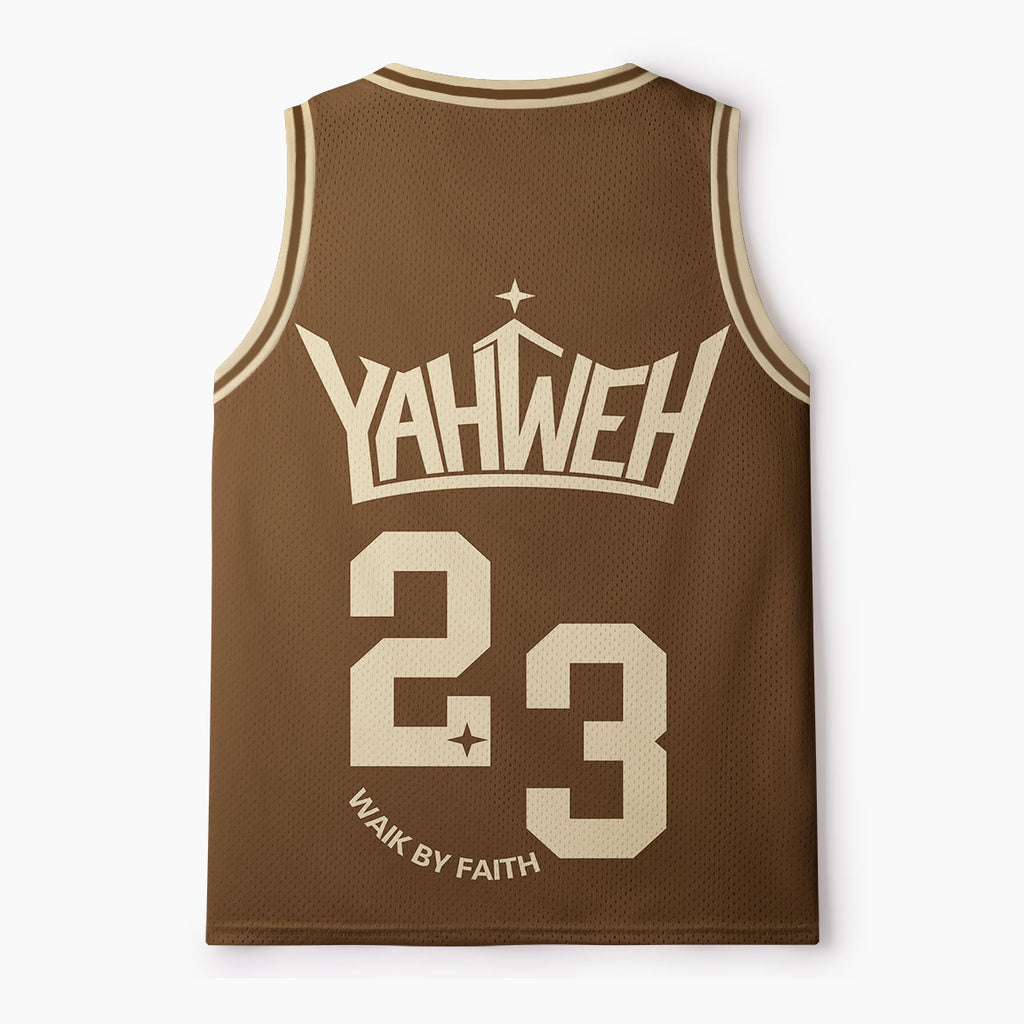 YAHWEH 23 Christian Mesh Jersey Tank Top