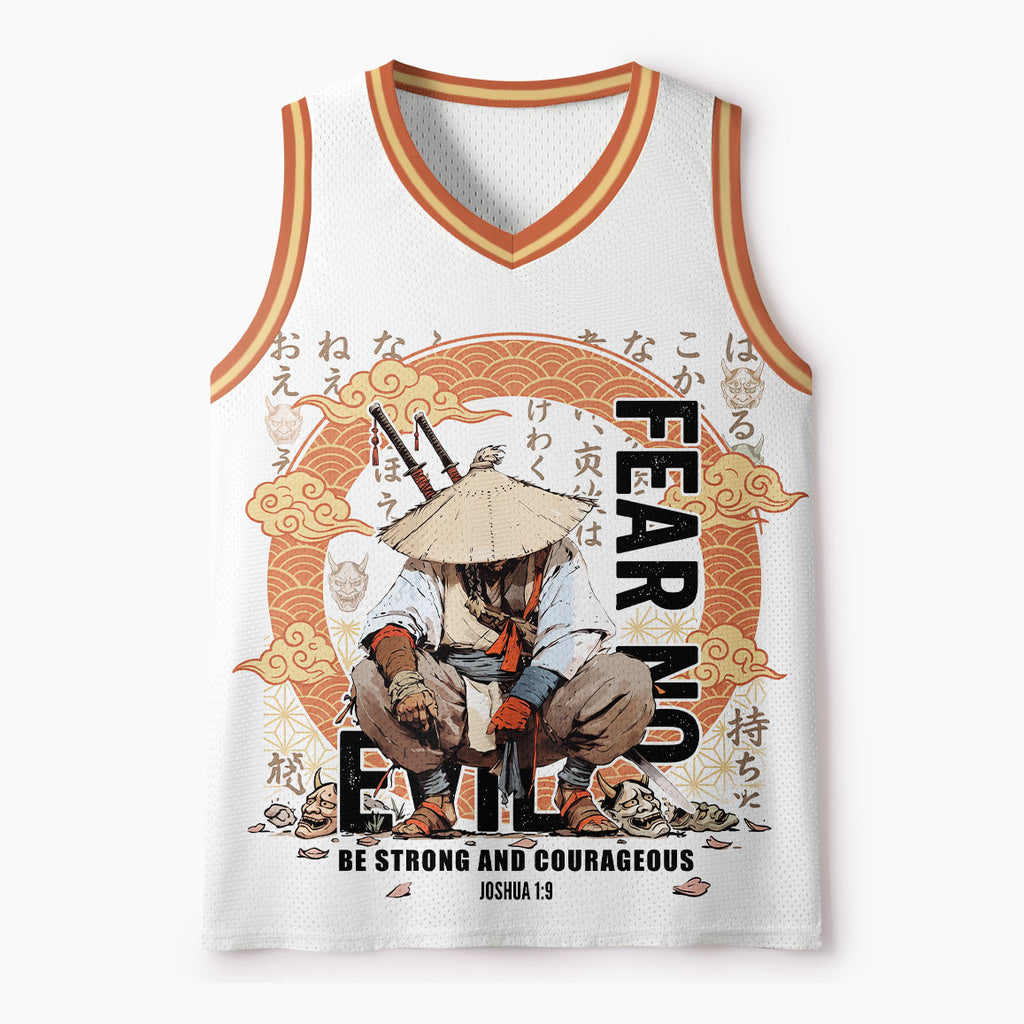 Fear Not Christian Mesh Jersey Tank Top