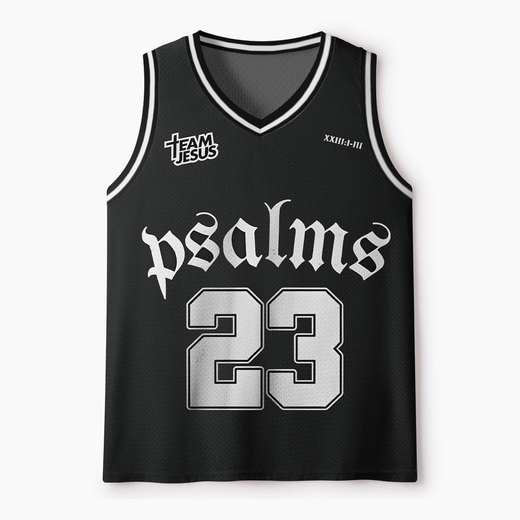Faith Over Fear Christian Mesh Jersey Tank Top