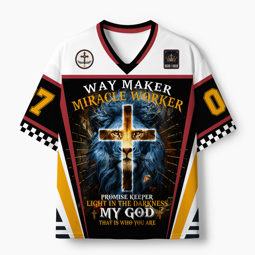 Way Maker  Christian Mesh Jersey