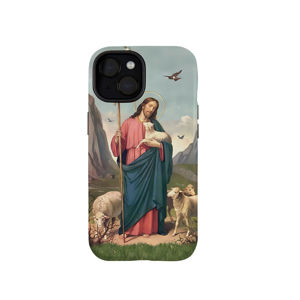 He Left The 99 To Rescue Me Christian Phone Case