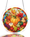 Autumn Harvest Feast Light Suncatcher-Acrylic Window Art