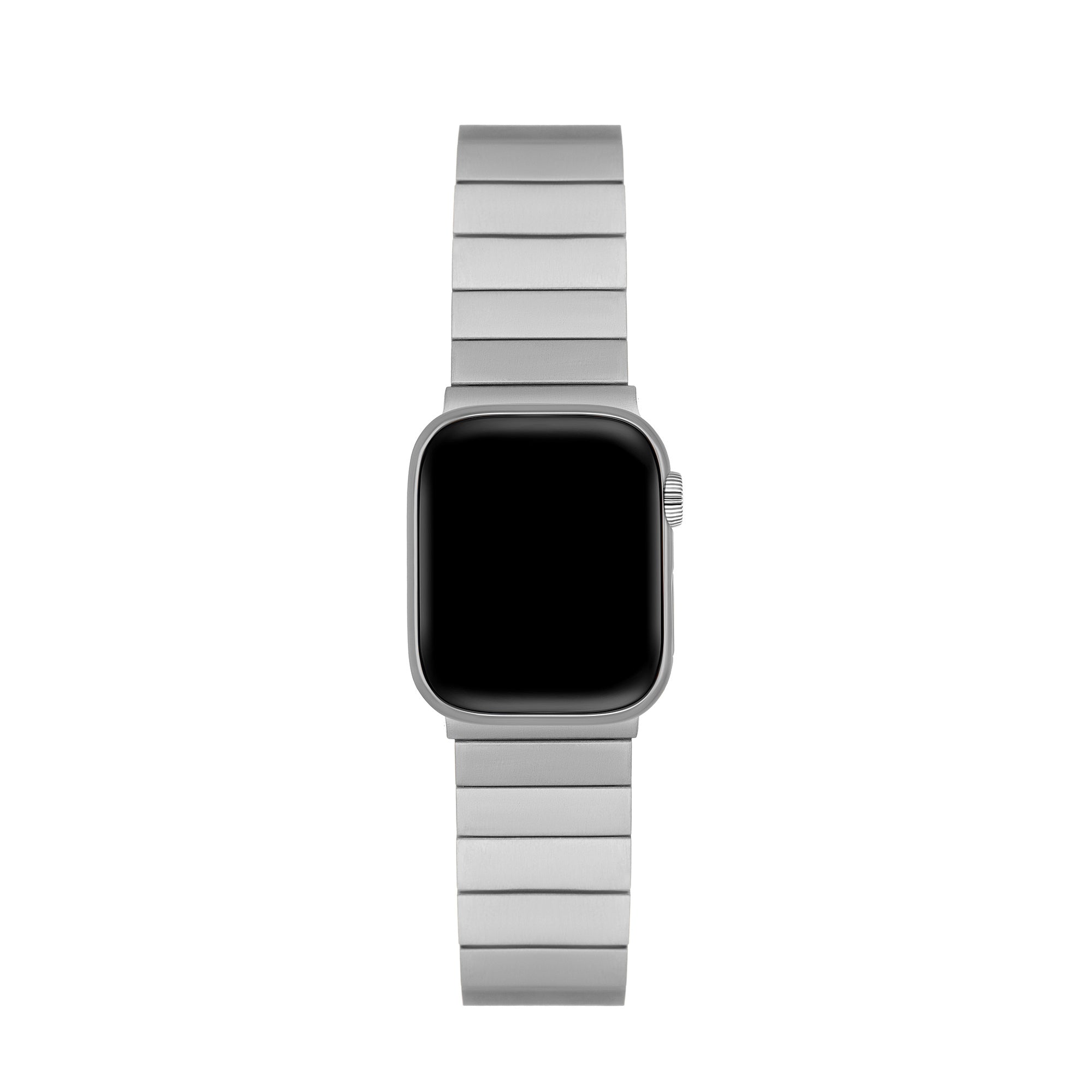 Unisex Rectangular Stainless Steel Watch Band